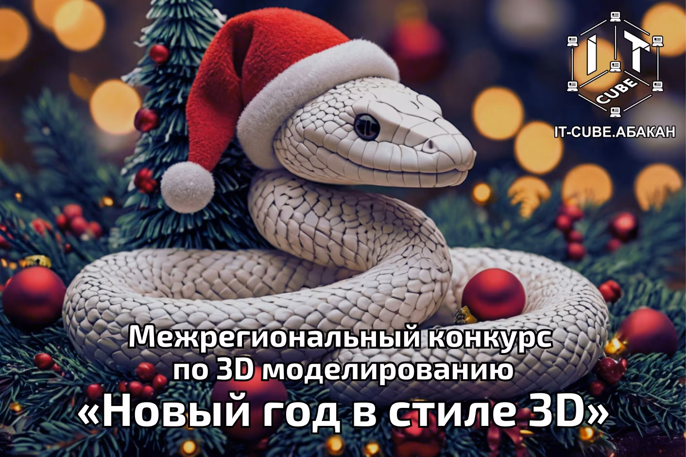 Дистанционный конкурс по 3D моделированию «Новый год в стиле 3D»