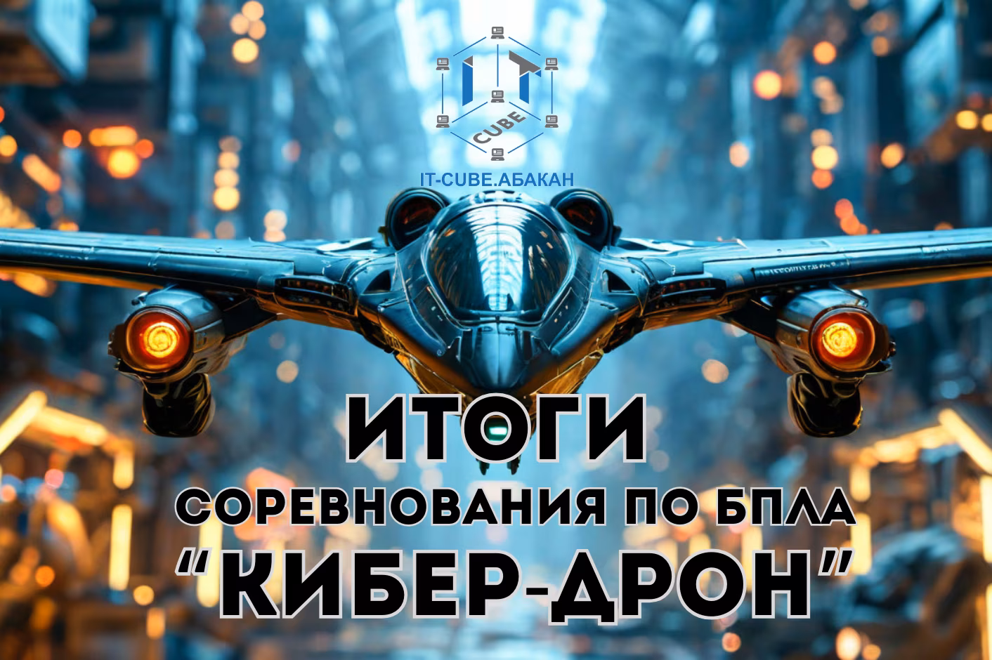 🚀 Кибер-Дрон: Битва за небеса в IT-кубе! 🚀